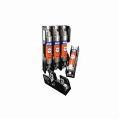 Mersen Ferraz Shawmut 20303 Open Style Fuse Block, 250 VAC/VDC, 30 A, Class H, 14 to 2 AWG Wire, 3 Poles