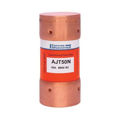 Mersen Amp-Trap 2000 AJT50N Low Voltage Time Delay Power Fuse