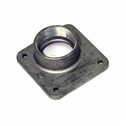 Milbank® A7516 Meter Socket Hub, 1-1/2 in NPT, For Use With Small RL Opening Meter Socket, Aluminum, Painted