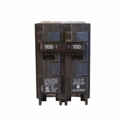 Milbank® Q2100 Molded Case Circuit Breaker, 240 VAC, 100 A, 10 kA Interrupt, 2 Poles, Thermal Magnetic Trip