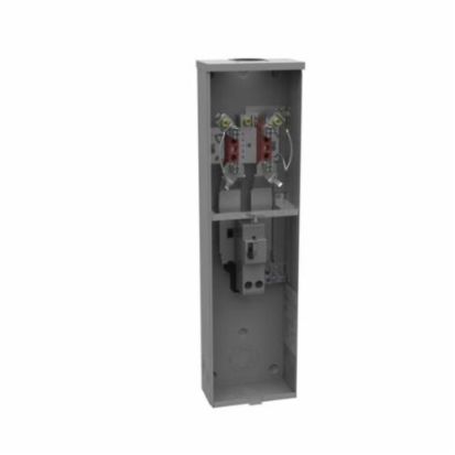 Milbank® U5842-RL-200-KK Ringless Meter Socket, 240 VAC, 200 A, 1 Phase, NEMA 3R Enclosure