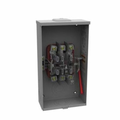 Milbank® U9700-XL Ring Less Meter Socket, 600 VAC, 200 A, 3 Phase, NEMA 3R Enclosure