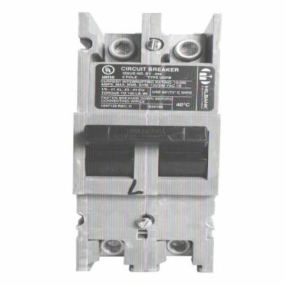 Milbank® UQFB-200 Molded Case Circuit Breaker, 240 VAC, 200 A, 10 kA Interrupt, 2 Poles, Thermal Magnetic Trip