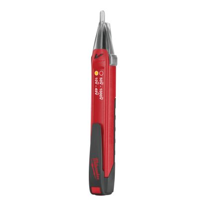 Milwaukee® 2203-20 Non-Contact Voltage Detector, 10 to 49 VAC, 50 to 1000 VAC VAC, LED Indicator, Cat IV 1000 VAC, Plastic