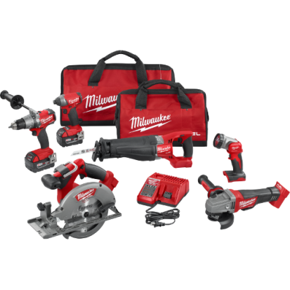 Milwaukee 2896-26 M18 FUEL 6-Tool Cordless Combination Kit