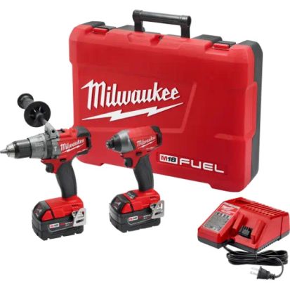 Milwaukee 2897-22 M18 Fuel 2-Tool Cordless Combination Kit