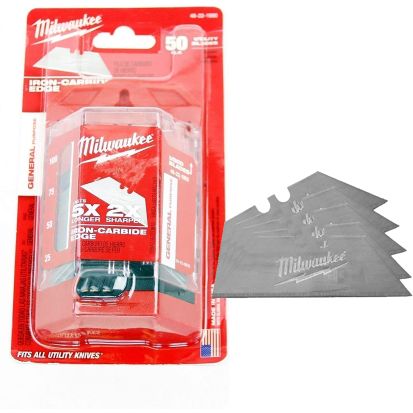 Milwaukee 48-22-1950 50-Piece General Purpose Utility Blade with Dispenser