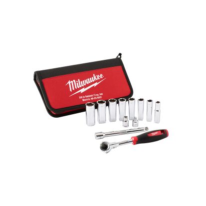 Milwaukee 48-22-9001 12PC 3/8IN DRIVE METRIC SOCKET SET