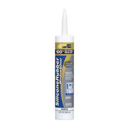 Minerallac® Cully™ White Lightning® 37531 All Purpose Sealant, 10 oz Tube, White, RTV Silicone Base