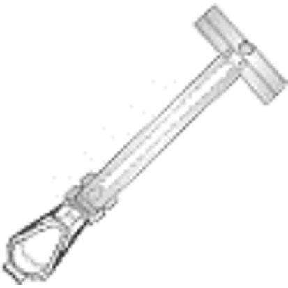 Minerallac® Toggler® SnapToggle® 58900 Hollow Wall Toggle Bolt Anchor, 3/8-16 Screw, 3/4 in Drill, Steel