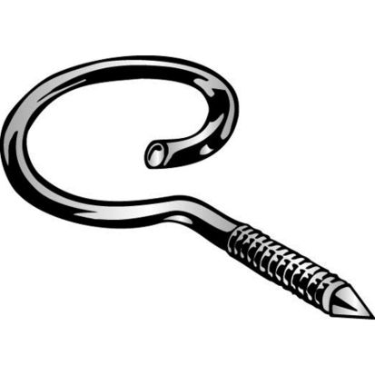 Minerallac® Traditional® 646RW Bridle Ring, 1-1/2 in Dia Ring, Steel, Zinc Plated