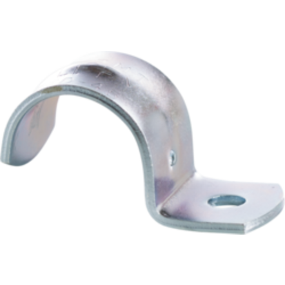 Minerallac® Traditional® Jiffy Clip® MED30 1-Hole Medium Duty Conduit Strap, 1/2 in Conduit, 25 lb Load, Steel