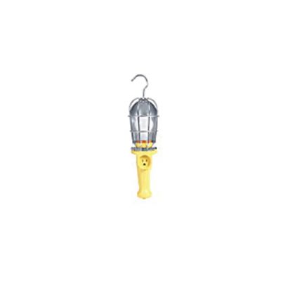 Molex Woodhead® 106U 130102 Hand Lamp, 100 W, A21 Incandescent Lamp, 240 VAC, 1000 Lumens Lumens