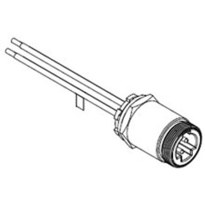 Molex Woodhead® Quick-Change® 130003-0044 Female Receptacle, 600 VAC/VDC, 15 A