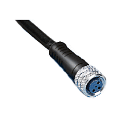 Molex Brad® Nano-Change® 404001A10M050 120086 Single Ended Cordset, Female x Pigtail Connector, 5 m L Cable, 4 Poles, A-Coded Keyway