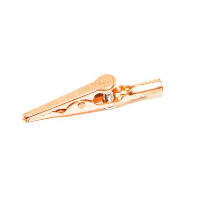 MUELLER® BU-60CS Alligator Clip With Screw, 10 A, 5/16 In Jaw Opening, 1-31/32 In Oal, Copper