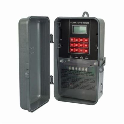 NSi Tork® DTS400B Time Switch, 1 min to 365 days Setting, 120/208/240/277 VAC, 1 hp, 2 hp, SPDT Contact, 1 Pole