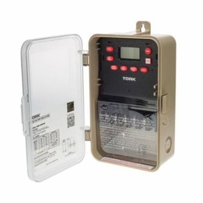 NSi Tork® EW120B-C EW Series On/Off Time Switch With Bypass, 7 days Setting, 120 to 277 VAC, 2 hp, SPDT Contact, 1 Poles