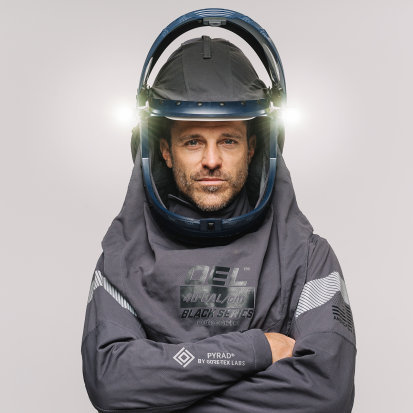 OEL AFW40LF-FL-BS-GTX Arc Flash Front Hood