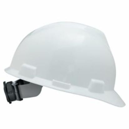 MSA 475358 V-GARD W/FAS-TRAC SUSP-WHITE HARD HAT 308503581