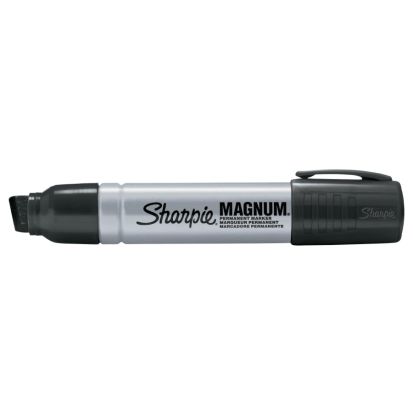 SHARPIE 586-44101PP MAGNUM KING SIZE PERMANENT MARKERS - BLACK (6EA/BX)