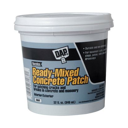 DAP 802-31084 READY MIXED CONCRETE PATCH INTERIOR EXTERIOR 1 QUART