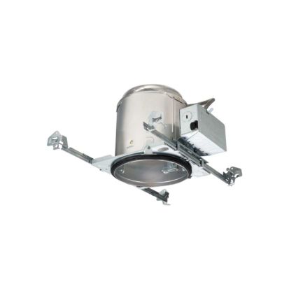 Cooper Lighting HALO Air-Tite™ E7ICATNB New Construction Recessed Lighting Housing, HALOgen/Incandescent/LED/CFL Lamp, 120 VAC