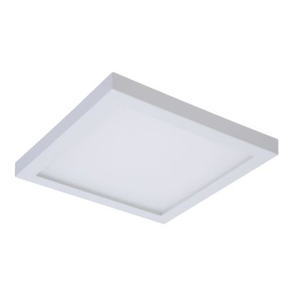 Halo SMD4S69SWH Square Ultra-Low Profile Downlight, 120 V, Matte White Housing