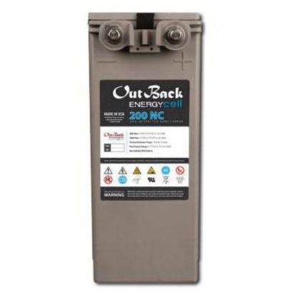 OutBack Power™ EnergyCell® 200NC Nano-Carbon Lead Acid Battery, Lead Acid, 12 VDC V Nominal, 200 Ah Nominal, 13.62 VDC Charge