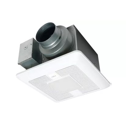 PANASONIC FV-0511VKL2 WHISPERGREEN SELECT™ PICK-A-FLOW™ AIRFLOW SELECTOR 50, 80 OR 110 CFM FAN WITH ECM MOTOR, <0.3, <0.3, 0.4 SONE, 10W LED CHIP PANEL, <1W LED NIGHT LIGHT, SELECT UP TO 3 PLUG 'N PLAY™ MODULES. SINGLE-HINGED FLEX-Z FAST™ INS