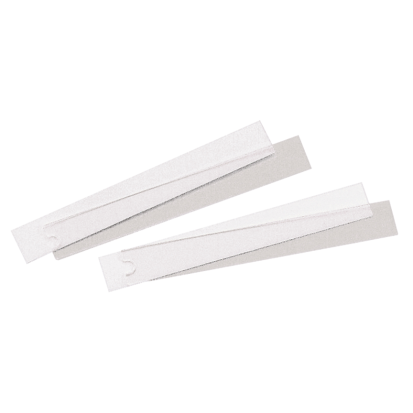 Panduit® Mini-Com® C4PPLK Replacement Label/Label Cover Kit, 0.34 in H x 2.61 in W, White