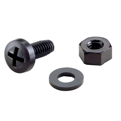 Panduit® F14PN-L FD,Plastic Bolt and Nut Kit,PK50