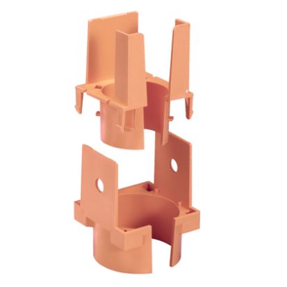 Panduit® FiberRunner® FIDT2X2OR 1-Port Spillout, For Use With FiberRunner® Fiber-Duct™ 2 x 2 in Routing System Spillout, 2.84 in H, ABS, Orange