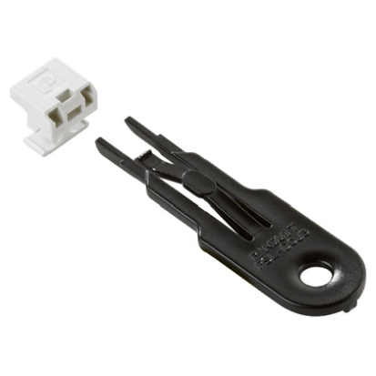 Panduit FLCCLIW-X LC Lock-In Duplex Clip