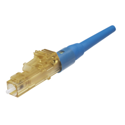 Panduit® FLCSSCBUY OptiCam™ LC Simplex Connector, OS1/OS2, Blue