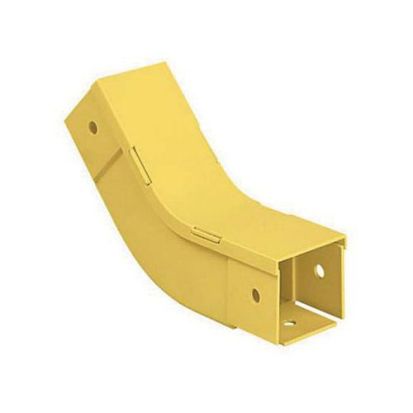 Panduit FRRASC4LYL Horizontal Right Angle Split Cover