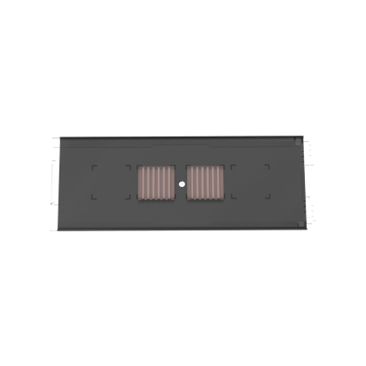 Panduit® FST24 Fiber Splice Tray Kit, 144/24 Fusion/Mechanical Splice, 4.38 in L, For Use With Panduit® FRME3 and FRME4 Rack Mount Enclosures