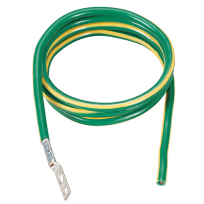 Panduit® StructuredGround™ GJS6180U Equipment Bonding Jumper Kit, Green/Yellow