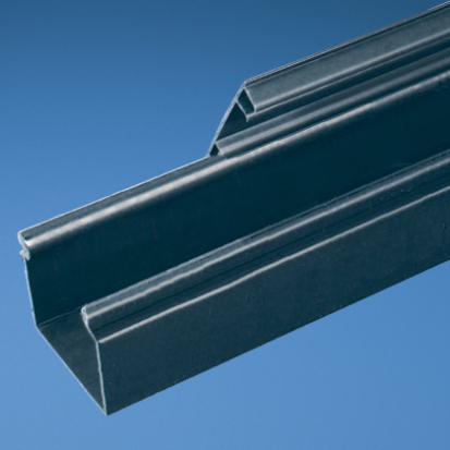 Panduit® HS2X3BL6NM Type HS Base Solid Hinged Duct, 2.17 in W x 3.06 in D, Lead-Free PVC