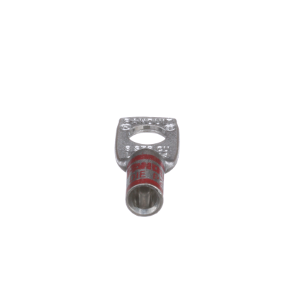 Panduit® LCA8-14-L 1-Hole Compression Lug, 8 AWG Copper Conductor, Die Code P21, 1/4 in Stud, Tin Plated Copper