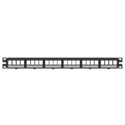 Panduit NetKey NKFPL24 Unshielded Modular Patch Panel With Label