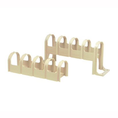 Panduit® Pan-Punch® GP6™ PLUS P110JTW-X Jumper Trough With Leg, Polycarbonate, Electric Ivory