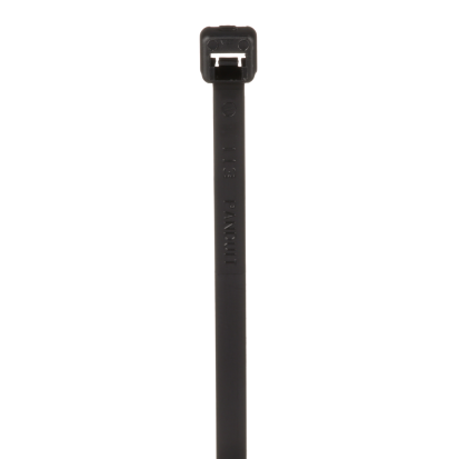 Panduit® Pan-Ty™ PLT3I-M0 Intermediate Cable Tie, 11.4 in L x 0.15 in W x 0.05 in THK, Nylon 6.6, Black