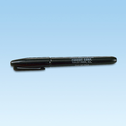 Panduit® PX-0 Waterproof Permanent Marking Pen, Regular Tip, Nylon, Black