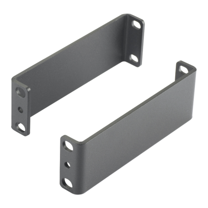 Panduit® PatchRunner™ RSB1C Standoff Bracket, For Use With 2-Port and 4-Post 1 RU Rack, 5.3 in Front Offset, Steel, Black