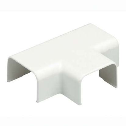 Panduit® Pan-Way™ TF5EI-E Low Voltage Tee Fitting, For Use With LD5 Series Surface Raceway, ABS, Electric Ivory