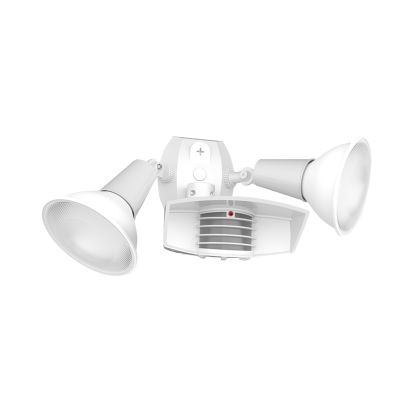 RAB STL110RW Stealth® Economy Outdoor Sensor Light, (2) Incandescent/PAR38 Lamp, 1000 W Fixture, 120 VAC, Aluminum Housing