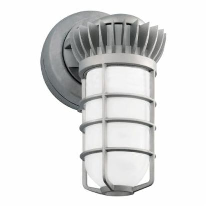 RAB VXBRLED13DG Outdoor Vaporproof Light Fixture,) LED Lamp, 15 W Fixture, 120/208/240/277 VAC, Natural Housing