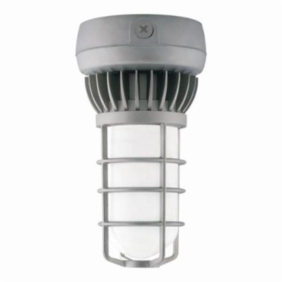 RAB VXLED26DG-3/4 Outdoor Vaporproof Light Fixture,) LED Lamp, 27 W Fixture, 120/208/240/277 VAC, Bronze Housing