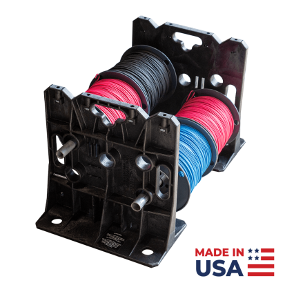 Rack-A-Tiers 11480 – Wire Dispenser / Reel Stand System